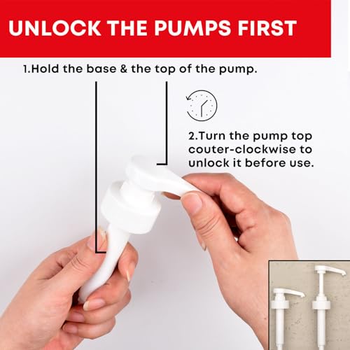 Dispenser Pumps for Listerine 1 or 1.5 Liter Mouthwash Bottles with Cup Holders, Resuable Cups and Clear Plastic Paper Cup Dispenser - Fits Total Care, Original, Zero Alcohol, Cool Mint, etc3