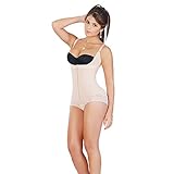 FAJAS SALOME Women's 0413 High Back Body Shaper Panty XS Nude