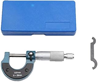 External Micrometer Metric 0-25mm High Precision Metalworking Engineering and Mechanic Car Repair Outside Measuring Tool TOPWAY 401310