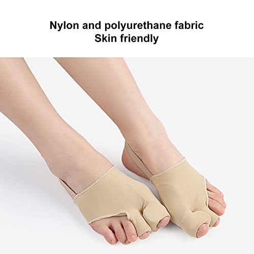 Corretor Hallux Valgus masculino feminino Nylon Toe Corrector macio elástico bico separador Toe Alis