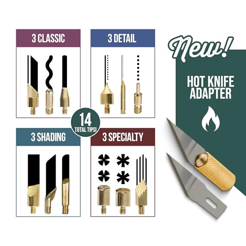 ArtSkills Wood Burning Tool with Hot Knife Tips