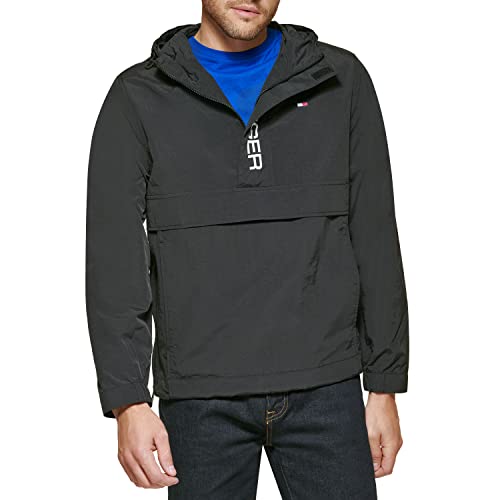 Image of Tommy Hilfiger Men's Retro Lightweight Taslan Popover Jacket