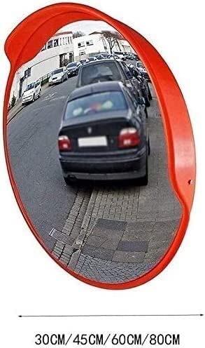 Automotive Wide Angle Rearview Mirror, Durable Portable Reflector, Indoor Convex Mirror, Corner Mirror(45cm)