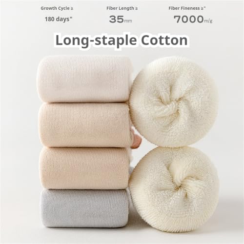 Toddlers Baby Knee High Socks Girl Boy Warm Thick Socks Newborn Infant Floor Crawling Tube Stockings 5 Pairs4