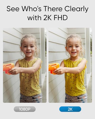 Image of eufy Security Video Doorbell Camera C31,2K FHD,Battery /Wired Powered,Head-to-Toe View,Live Video Call,Wireless Doorbell,24 /7Recording,Human and Motion Detection,HomeBase S380 Compatible,No Monthly Fee