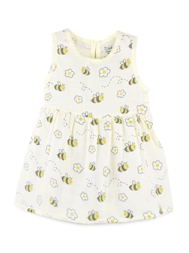 Image of Kidbea Bamboo Cotton Baby Girl Dress, Sleeveless Casual Wear Girls Frock