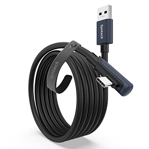 Syntech Link Cable 10FT, USB 3.0 to USB Cable for Meta Quest 3/3S/2, Black