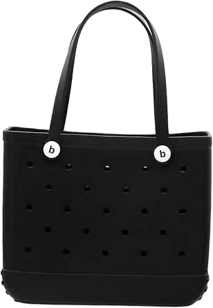Waterproof Rubber Beach Tote Bag - Sandproof, Lightweight, Durable Pool & Sports Bag (Large 40L & Standard 19L Sizes)