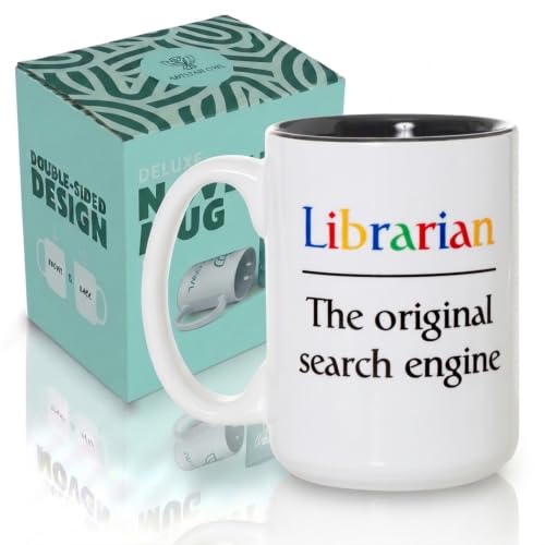 Artisan Owl Librarian Mug 15oz