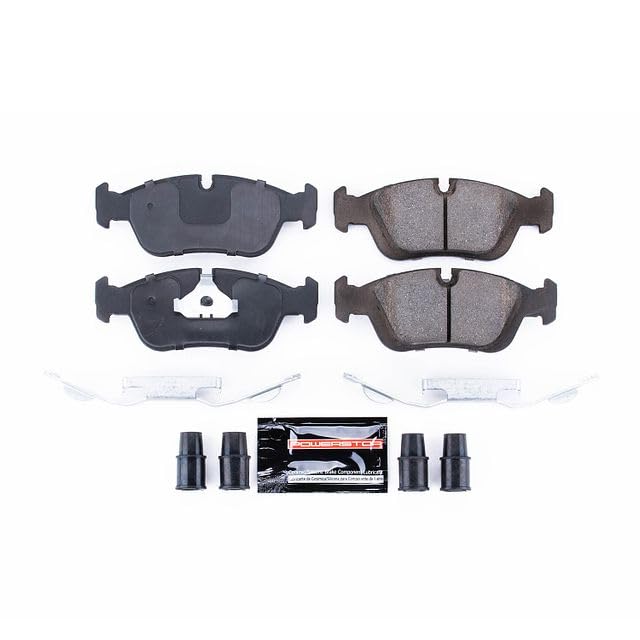 Image of PowerStop Z23 Performance Carbon Fiber Ceramic Brake Pads Front Z23-558 | BMW 328i, BMW 325i, Z4 Carbon Fiber Ceramic Brake Pads + Installation Hardware
