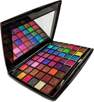 Elecsera Make up kit 48 Color Mix Eyeshadow Matte, Cream, Velvet and Glitter Shimmer Mix Eyeshadows 52 g (Multicolor)