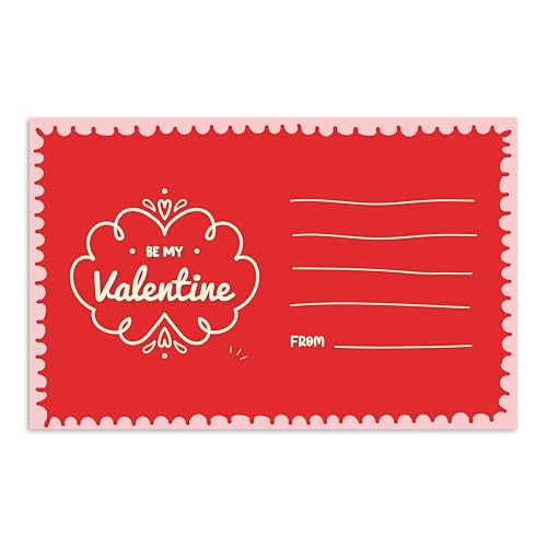 Oye Happy – “Be My Valentine” Gift Tags (Set of 2) | Romantic Valentine’s Day Message Tags for Gifts & Hampers