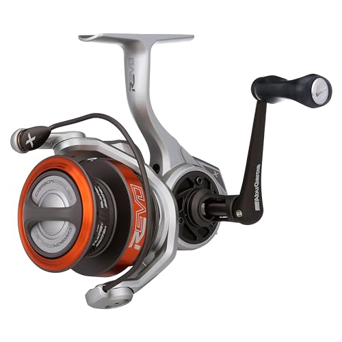 Abu Garcia Revo X Spinning Fishing Reel, 40, Silver