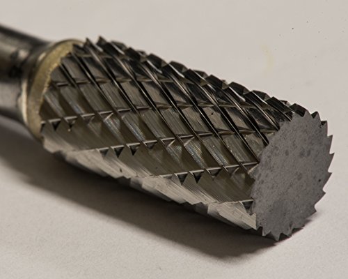 Fresa de carburo doble corte SA-3 3/8 x 3/4 pulg miniatura 4