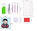 Geenber 5D Diamond Pianting Kits for Kids DIY Diamond Dotz Kits Drawing Tools Crystal Mosaic Sticker by Numbers Kits Arts and Crafts Set for Children - Superheroes