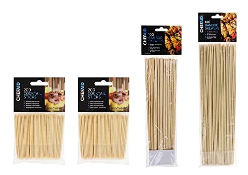 Chef Aid61E41404 Bamboo Skewers