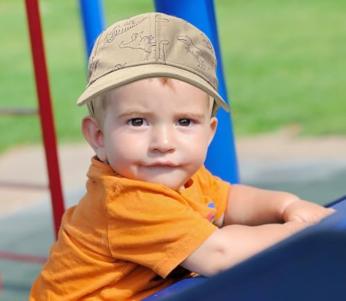 Jastore Toddler Baby Boy Baseball Cap Baby Girl Dinosaur Hats Cotton Infant Baseball Cap Kids Sun Hat3