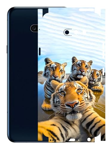 Image of AtOdds - Full Body Back Screen Guard Protector Film - Lamination Wrap Skin Sticker Compatible with LG G8X ThinQ | Scratchproof Matte Finish (Selfie)