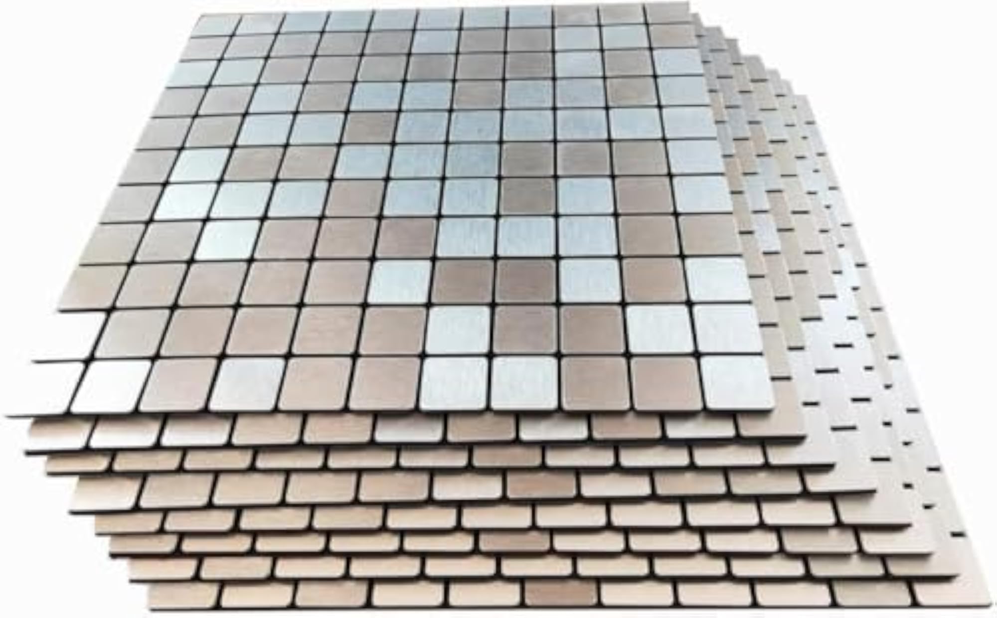 10-Sheet Peel and Stick Backsplash Hexagon Wall Tile