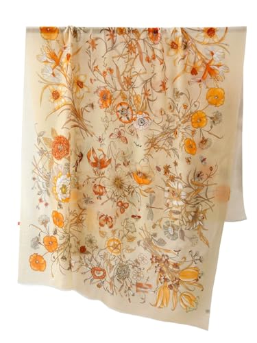Châle en laine HangErFeng 1255 restez au chaud avec style ce grand foulard