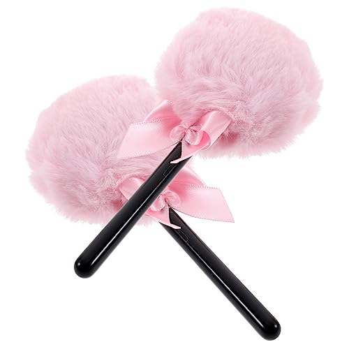 GALPADA 2pcs Fluffy Makeup Puff for Loose Powder and Setting Powder for Women Portable and Easy to Clean for Home and Travel Use