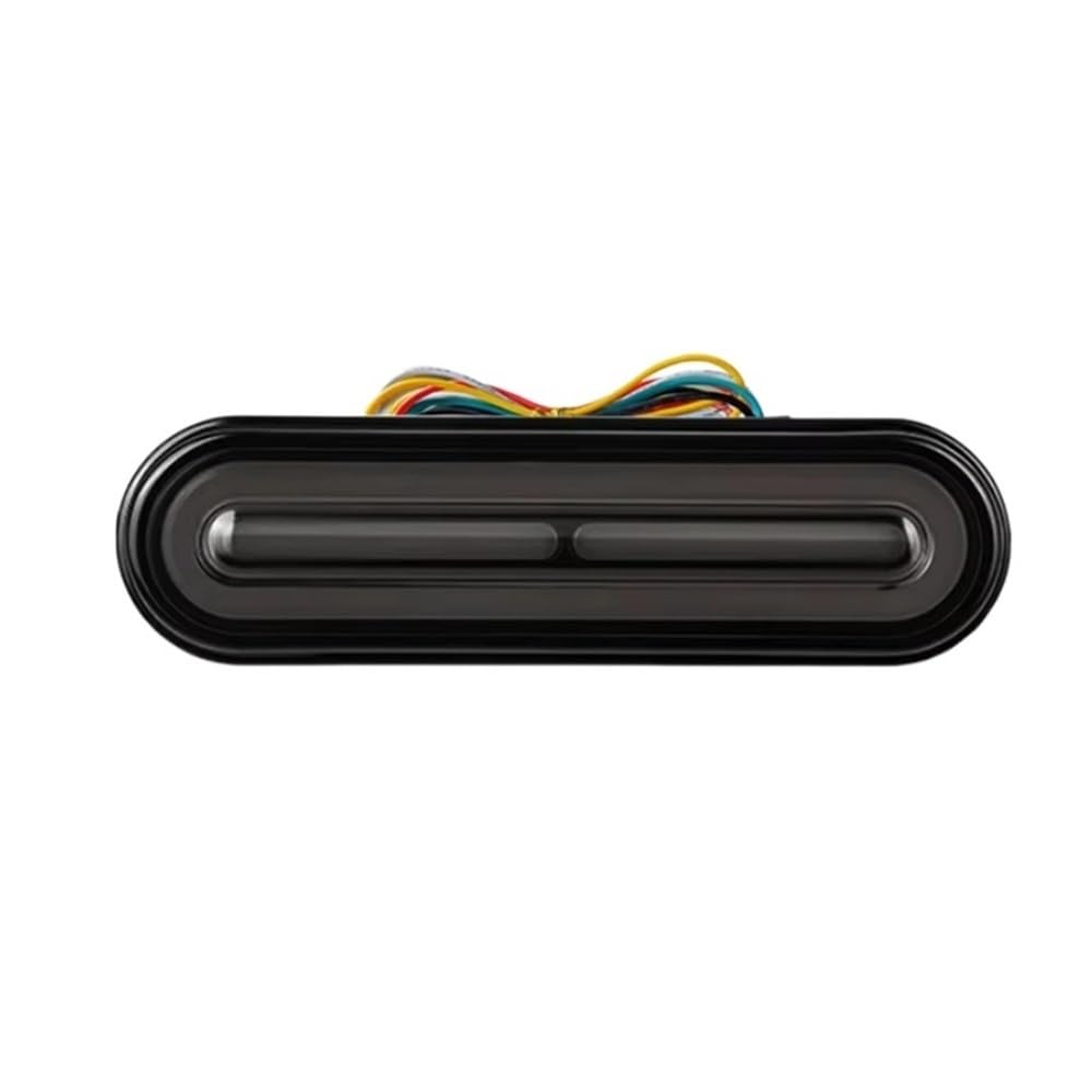 Generique Moto Arrière Lampe Feu Arrière LED Pour Motos, Avec Clignotants Séquentiels, Flash DRL 3 En 1, Stop Pour Camion, ATV, UTV