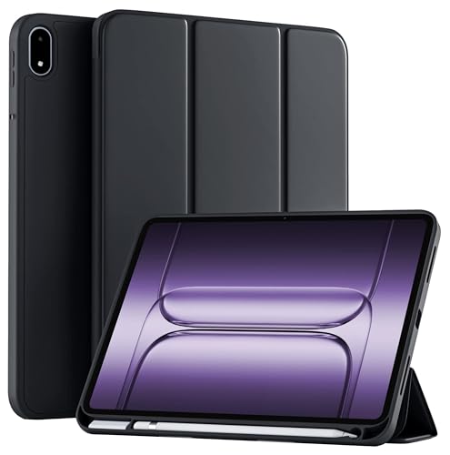 Image of TGK Case for OnePlus Pad 3 13.2 inch Tablet, Pad 2 Pro, Pad 4 Pro Case Trifold Smart Stand Cover (Black)