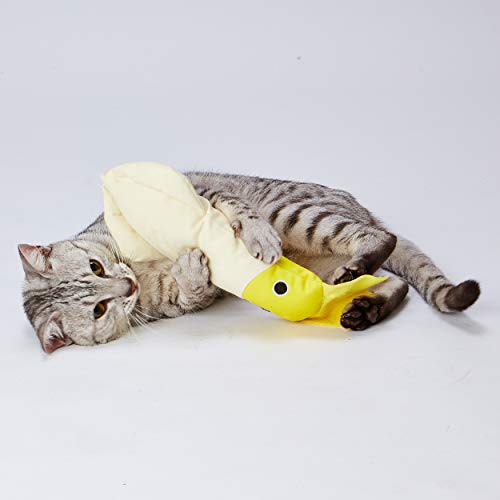 ペティオ 猫用おもちゃ けりぐるみ イカ