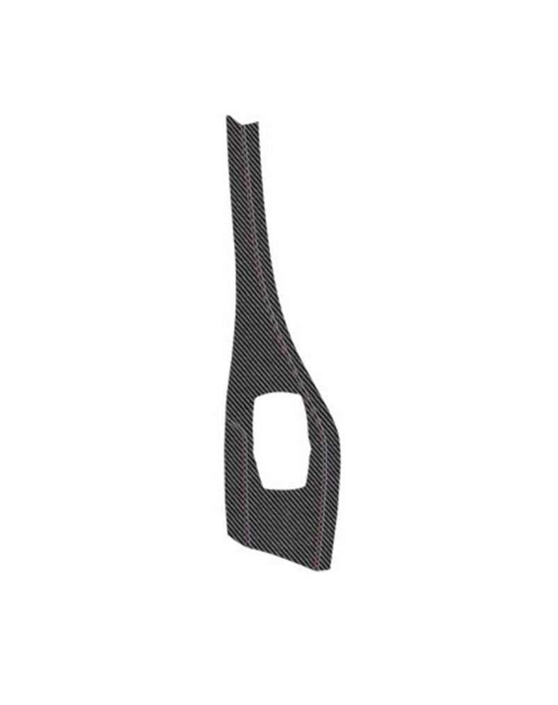 Car Interior Moulding Trim for BMW F20 F21 F22 F23 Car Interior Center Console Multimedia Konb Panel Trim Sticker Accessories Interior Accessories(Carbon Leather RHD A)