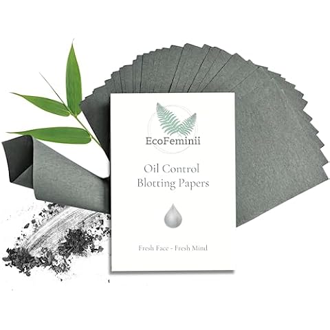 EcoFeminii Charcoal Oil Control Blotting Sheets Cover