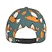 Yellow Fox Baseball Cap Adjustable Size for Running Workouts and Outdoor Activities All Seasons