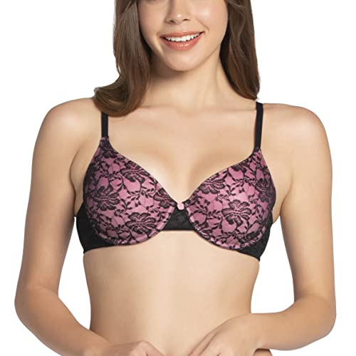 Image of Amante Lace Padded Underwire Full Coverage Bridal T-Shirt Bra