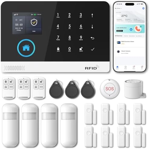 PGST Home Security System, Alarm System for Home Security, Phone ...