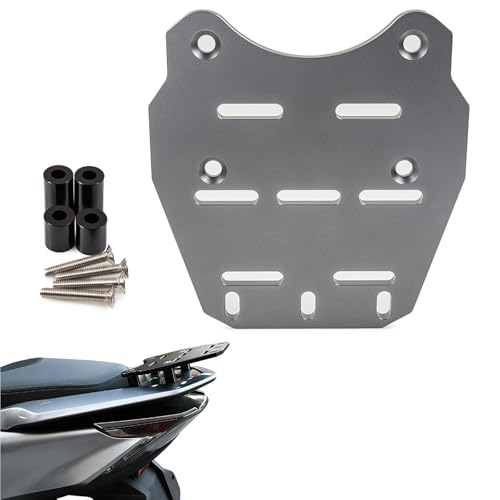 Porte-bagages arrière pour moto PCX 125 150 alliage aluminium CNC gris