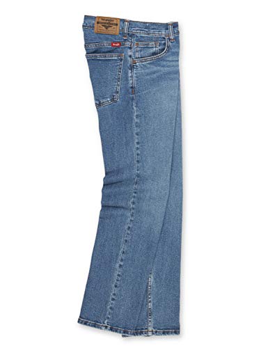 Wrangler Boys' Straight Fit Jean, True Indigo, 6 #TOP6
