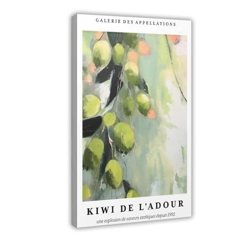 Poster Impressionniste Still Life Kiwi's pour habiller un mur vide, Toile L'adour 30x45