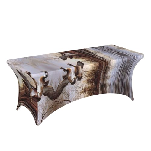 Nappe de table élasthanne lavable : la protection chic de vos fêtes - 4