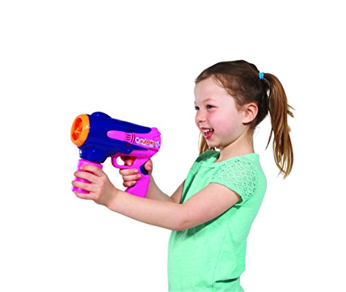 Little Kids Fubbles Fubblezooka Big Bubble Blowing Gun Includes 4 oz of Bubble Solution, Pink/Purple
