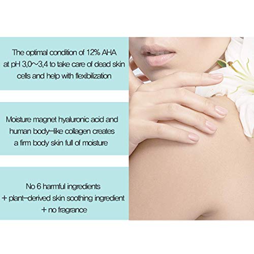 Village11Factory BLZ_EZ_C0318040010 Aha 12% Body Lotion, Korean Body Cream, Exfoliating & Rejuvenating Formula With 12% Glycolic Acid And Hyaluronic Acid. Unscented thumb #7