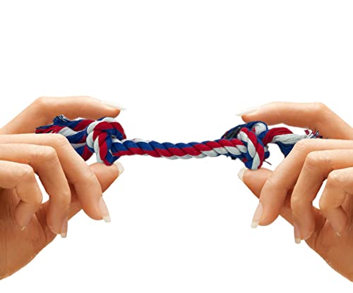 Small Dog and Puppy Knotted Rope Chew Toy – Extra Small Size 6″ Small Dog and Puppy Knotted Rope Chew Toy – Extra Small Size 6″