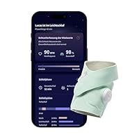 Owlet Dream Sock – Pulsoximeter, Liveübertragung von Herzfrequenz, Sauerstoffsättigung & Schlafverhalten bei Säuglingen & Babys