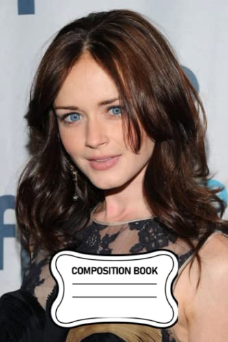 Composition Notebook : Alexis Bledel Notebook 105 pages , 6x9inch Lined Notebook Gift Ideas - Thankgiving Notebook. image 2