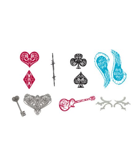 YUDU Art Transparencies, Rock Star, Set of 6