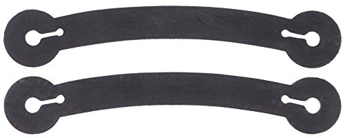 Tough 1 Curved Strap Spur Tie Downs, black