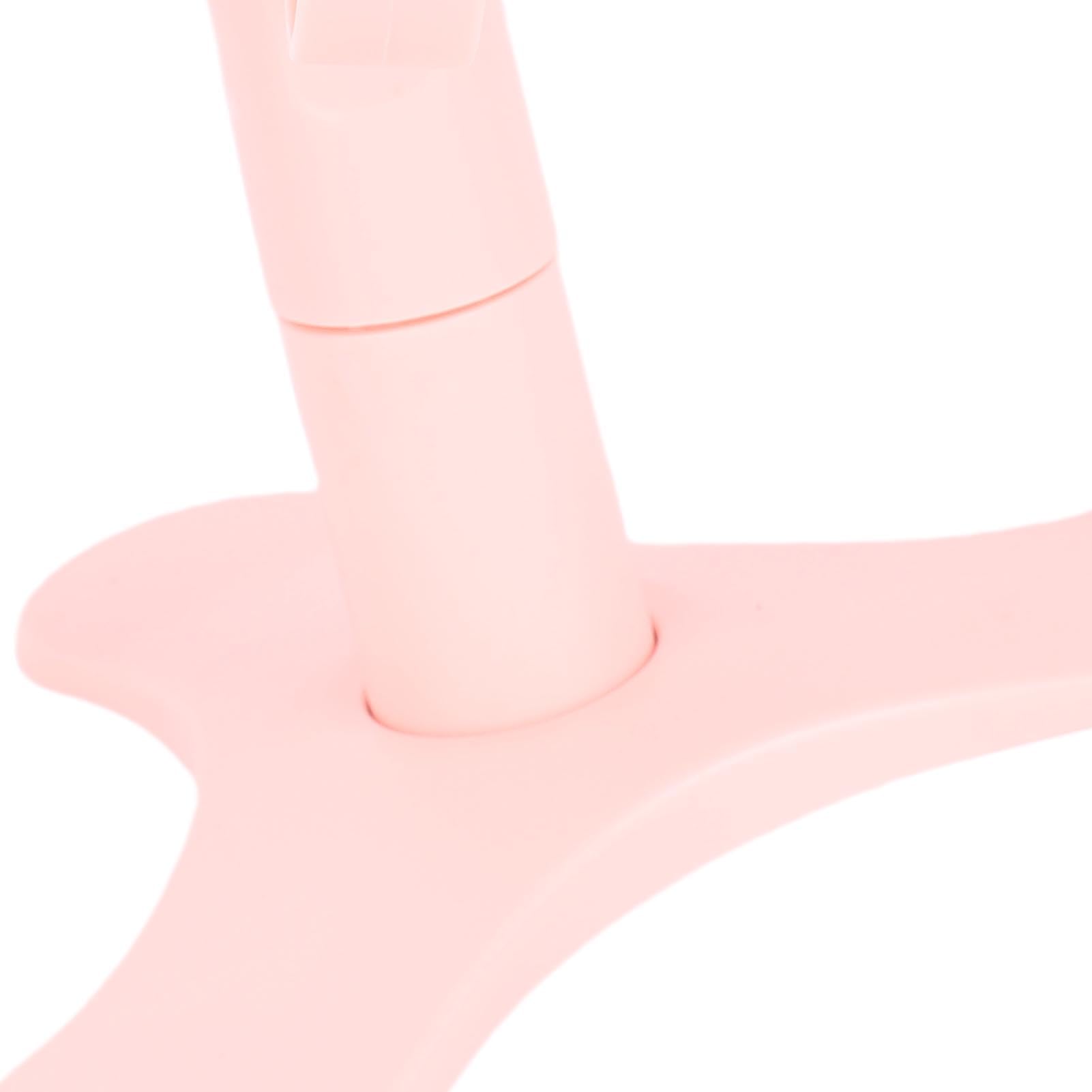 Ejoyous Ciotole per Gatti Rialzate, Supporto per Ciotola per Gatti Rialzato in ABS con Inclinazione Regolabile da 0 a 15, Ciotola per Cibo in Acciaio Inossidabile, Base Antiscivolo, Mangiatoia (PINK)