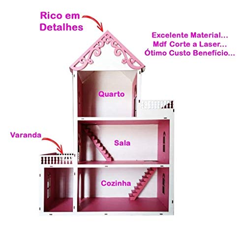 Play Kit Nicho de Gato Diversas Peças Arranhador Comedouro