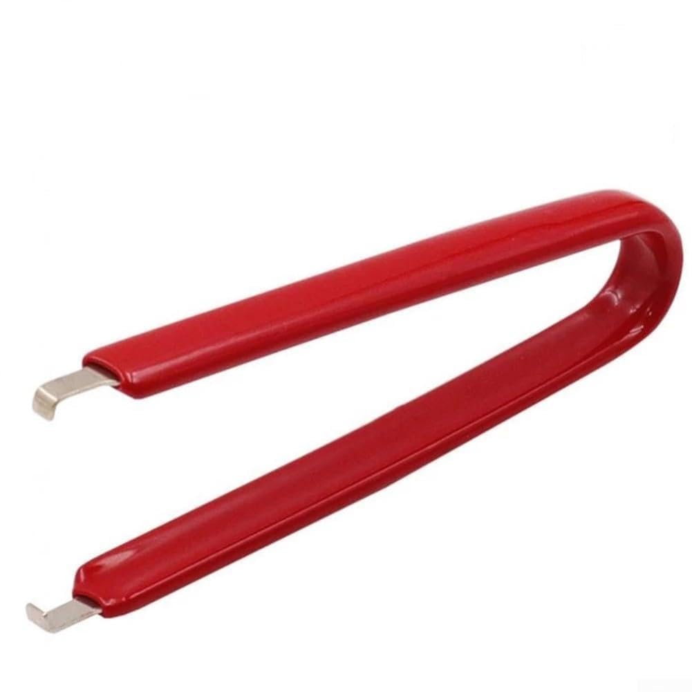 Yuanpgky Set di estrattori di chip IC piatti tipo U e estrattore per la riparazione di circuiti stampati PLCC DIP Package con assistenza a molla per gamma da 20 pin a 80 pin (rosso)