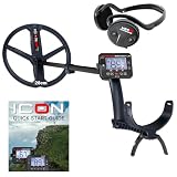 XP Metal Detectors ICON – Potente, Semplice, Versatile, Metal Detector Senza Fili Multifrequenza, Impermeabile, Cuffie WSAST, Piastra FMF 28 cm, Ultra Leggero, Compatibile DEUS II (ICON-28FMFRCWSAST)