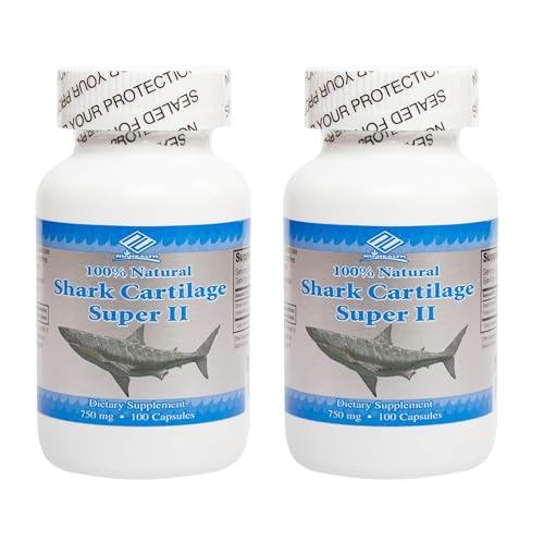 2X Cartlago de Tiiburn 750mg Apoyo Natural para Articulaciones Huesos Piel y Bienestar General 200 Cpsulas