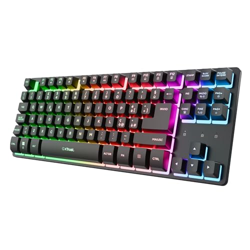 GXTrust 1831 Dothix Tastiera Gaming Wireless TKL Italiano QWERTY,...